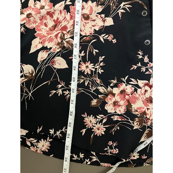 41 Hawthorn cropped sleeve floral shirt dress - Picture 8 of 10